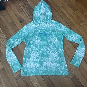 Koofin Men's Fishing Hoodie Shirt Top High Performance Gear Size S